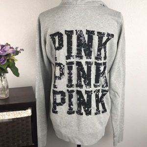 VS PINK Zip Up Hoodie
